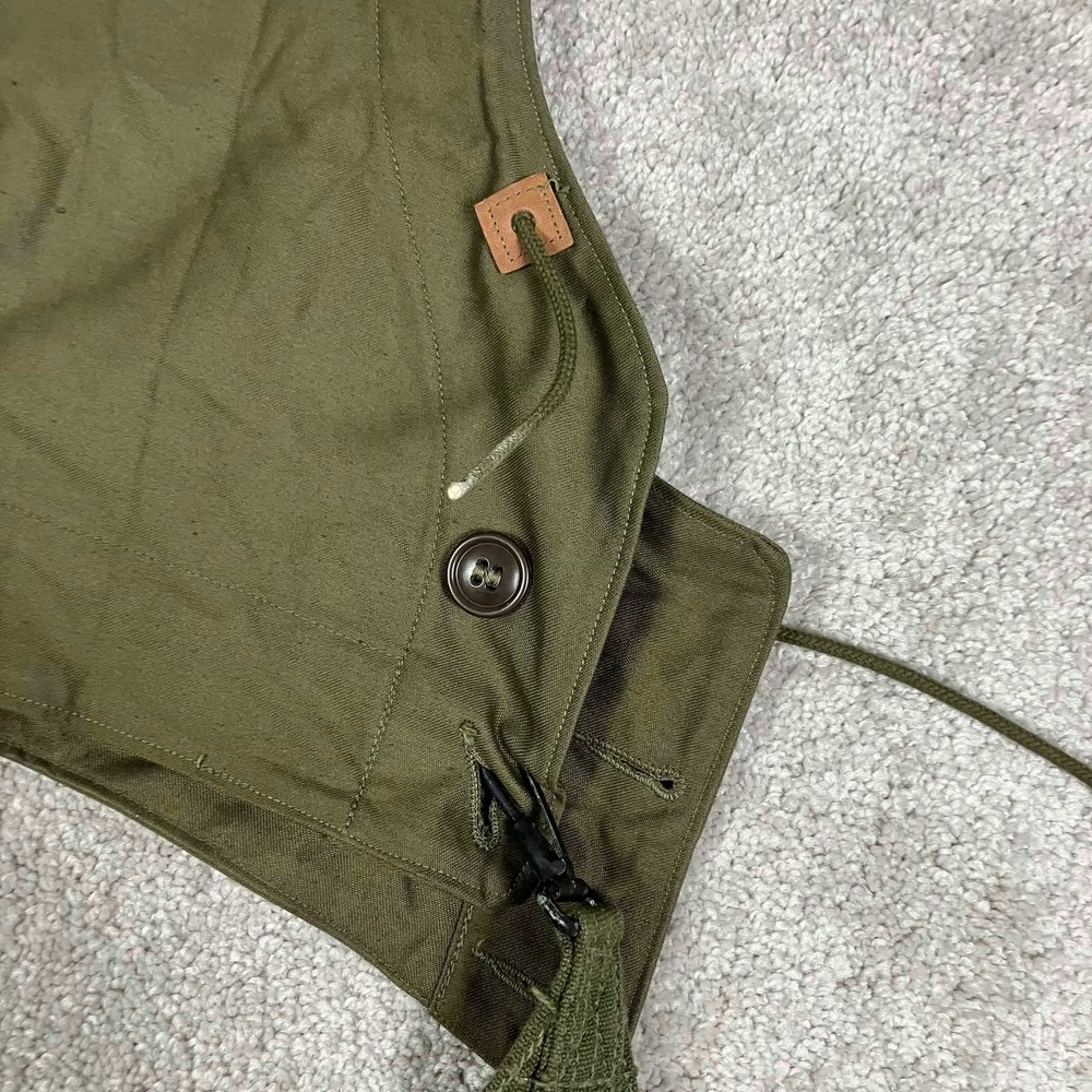 Vintage WWII US Army M-1943 Field Jacket Hood Olive Drab 1945 Dated Size Medium - Picture 6 of 8